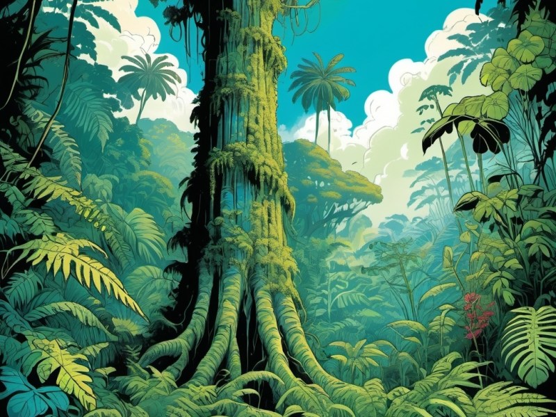 The Earth Dimension: A Verdant Paradise Teeming with Life