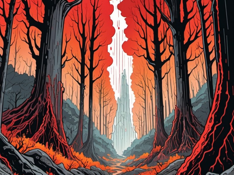 The Fire Dimension: Eternal Flame and Crystalline Beauty